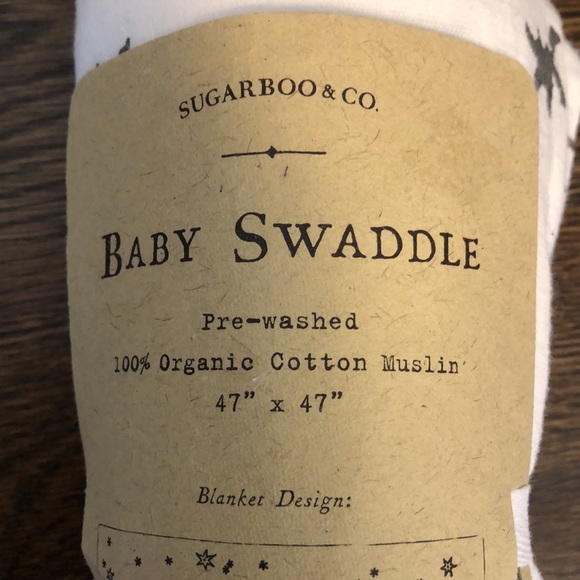Sugar boo & co organic cotton swaddle - Picture 2 of 3
